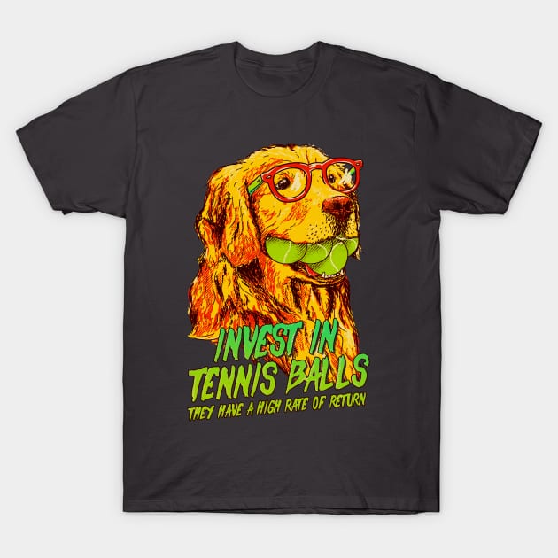 Yellow Lab Analytics T-Shirt by anycolordesigns